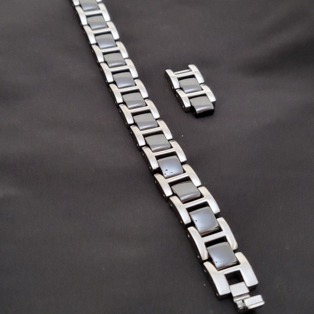 PGDA Stainless + Anodized steel bracelet